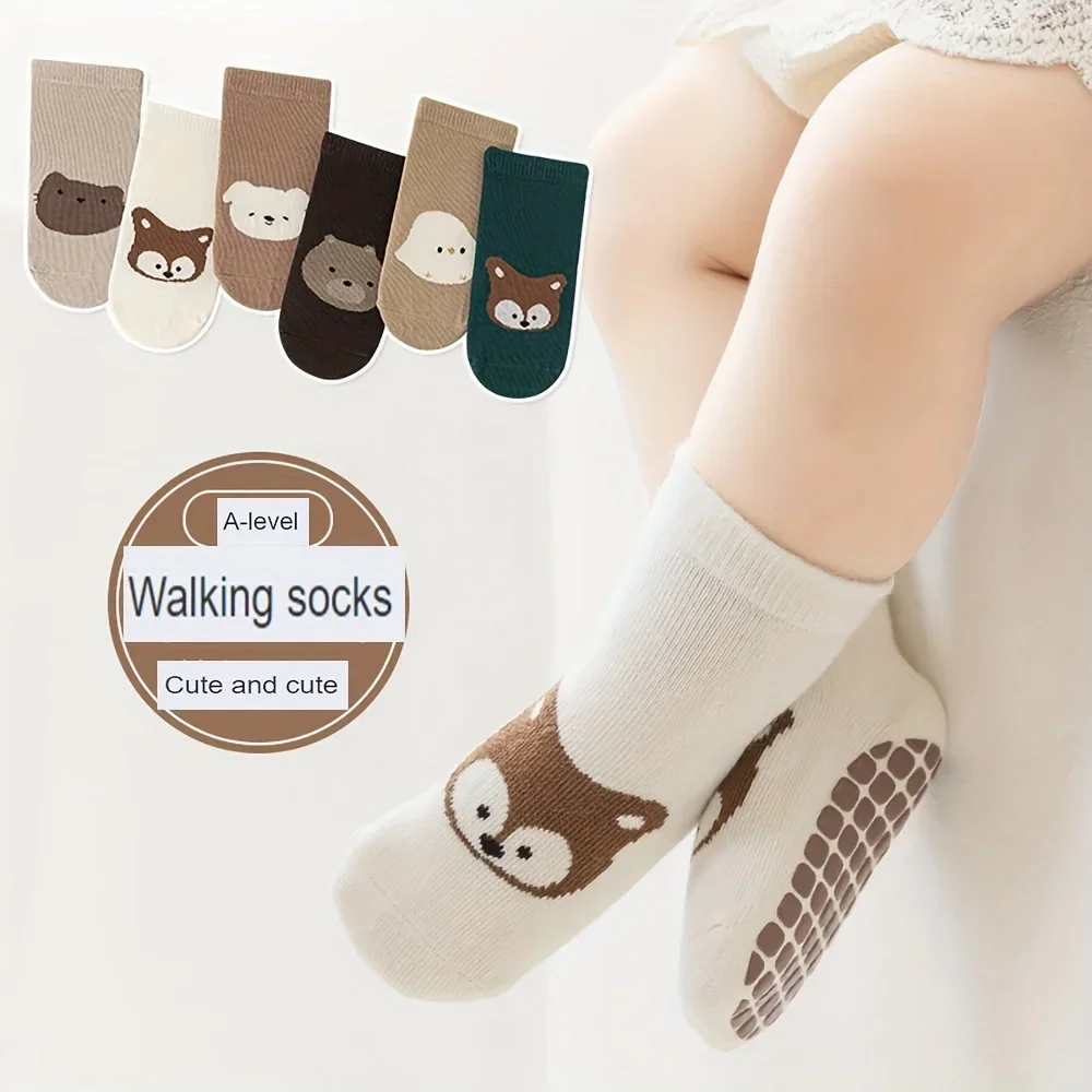 6 par jesienno-zimowych skarpe – Unisex Baby Socks Non Slip recenzja i cena